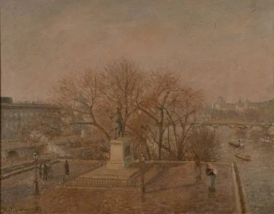 El Pont-Neuf. Mañana de invierno.