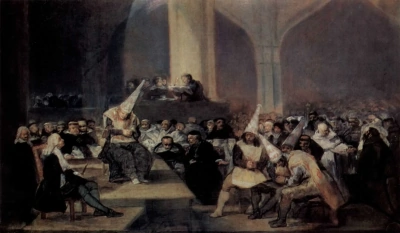 El Tribunal de la Inquisición.