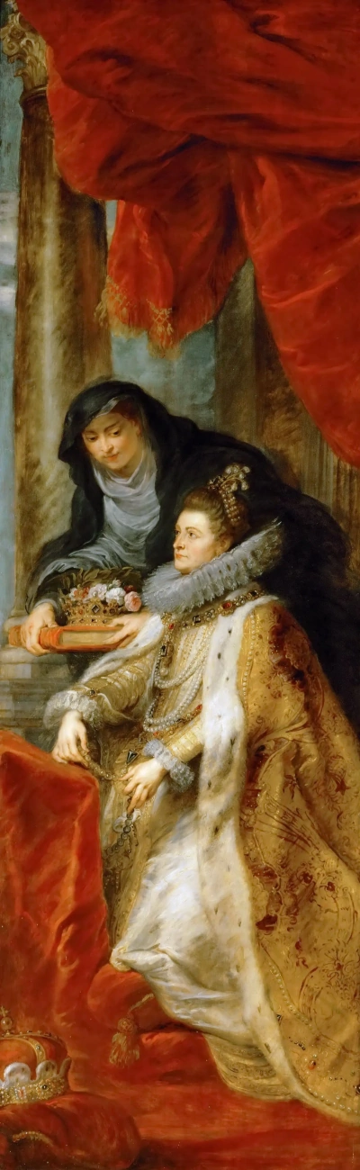 El altar de San Ildefonso (detalle
