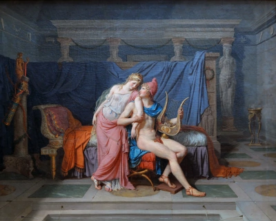 El amor de París y Helena.