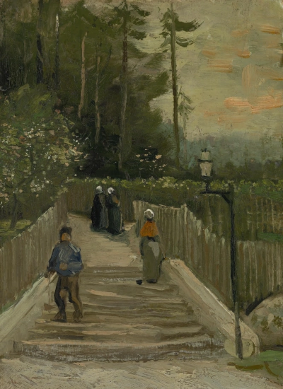 El camino a Montmartre.