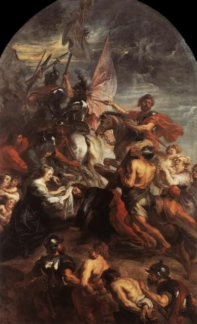 El camino al Calvario.