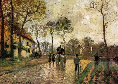 El coche a Louveciennes