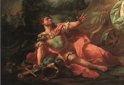 El combate de marte y minerva. Fragmento.