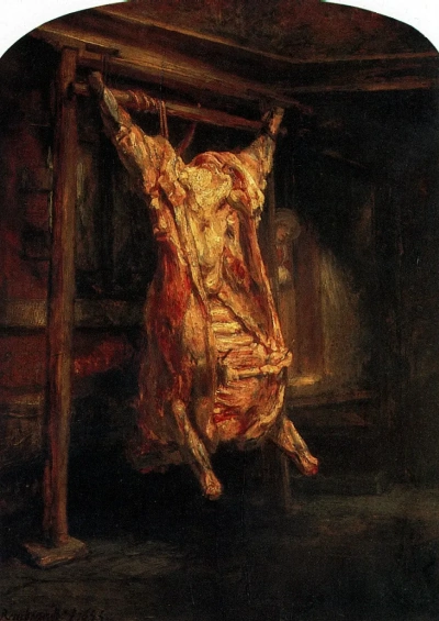 El cuerpo de un toro.