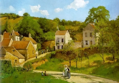 El ermitaño en Pontoise