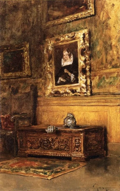 El interior de la tienda
