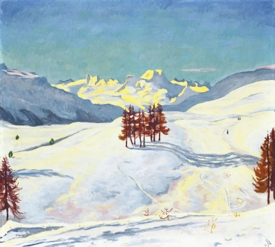 El invierno en las montañas