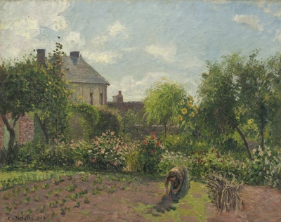 El jardín del pintor en Eragny