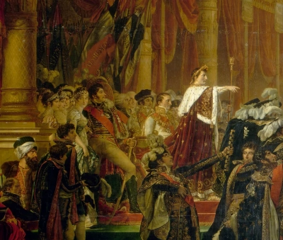 El juramento de las tropas del emperador
