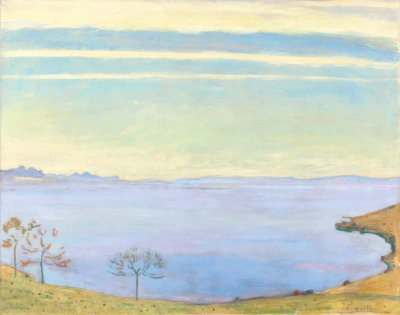 El lago de Ginebra