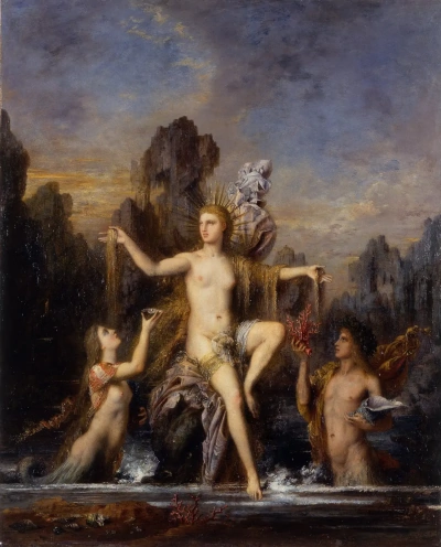 El nacimiento de Venus.