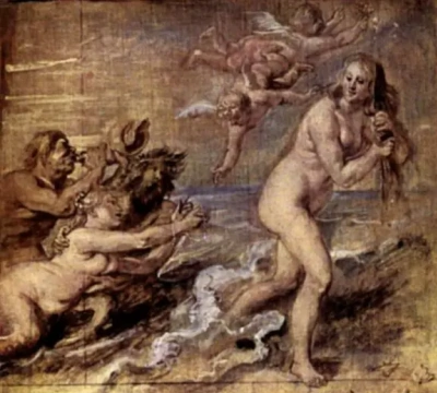 El nacimiento de Venus.