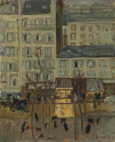 El paisaje de París.