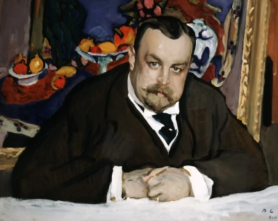 El retrato de I. A. Morozov.
