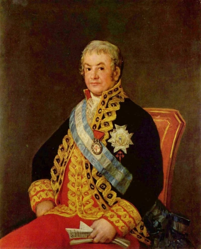 El retrato del Ministro de Justicia de España José Antonio Márquez Caballero