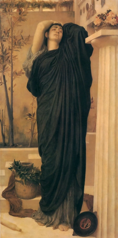 Electra en la tumba de Agamenón