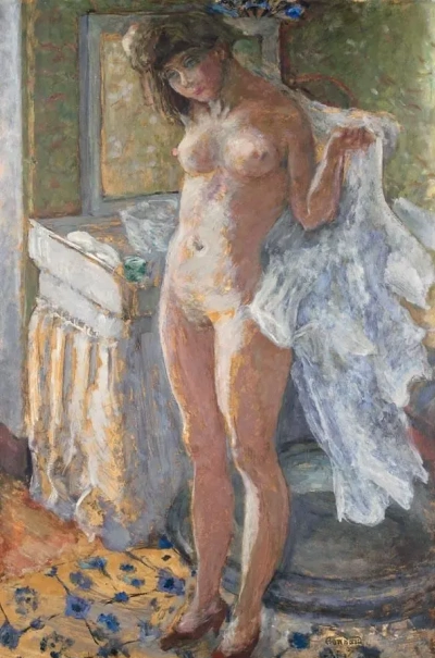 En el baño