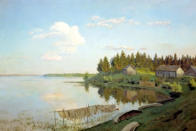 En el lago (provincia de Tver)