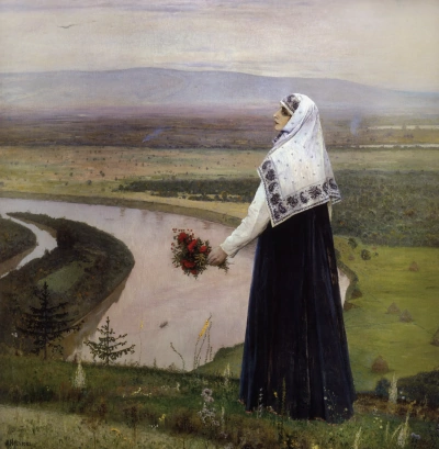 En las montañas