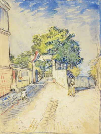 Entrada a Moulin de la Galette.