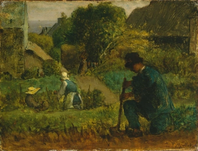 Escena de jardín.
