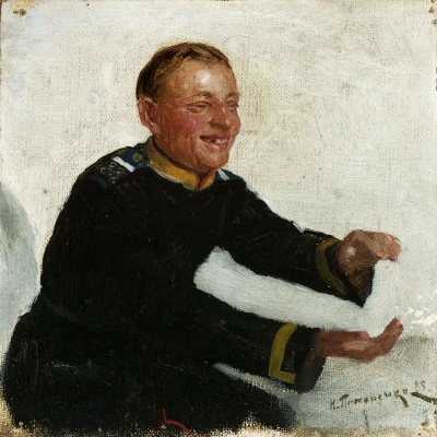 Está oscureciendo. 1900