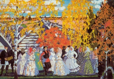 Fiesta de pueblo. Fragmento