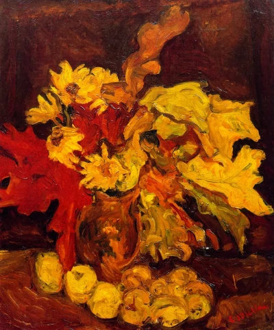 Flores y frutas