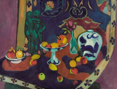 Fruta y bronce