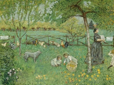 Gran jardín