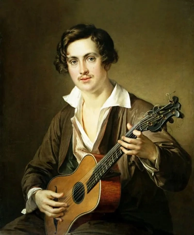 Guitarista. Variante-repetición del mismo patrón