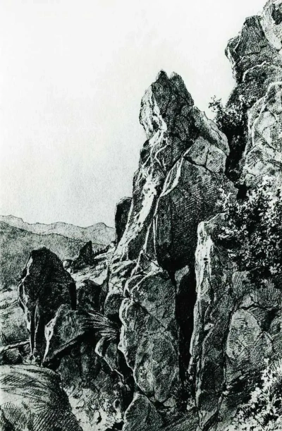 Gurzuf. Rocks