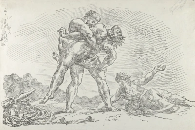 Hércules y Anteo