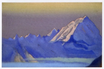 Himalaya (montañas nevadas al amanecer)