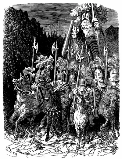 Ilustración para "Gargantúa y Pantagruel" de Rabelais