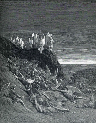 Ilustración para el poema "Paraíso Perdido"