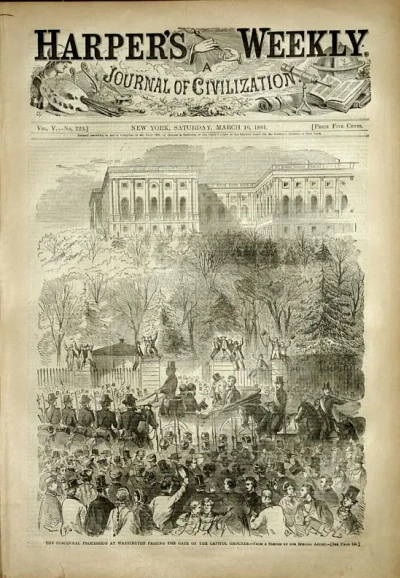 Inauguración del presidente Lincoln