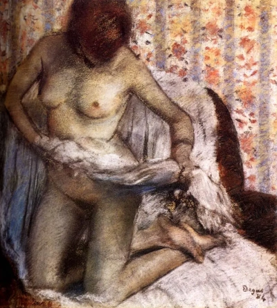 Inodoro (secado femenino después del baño)