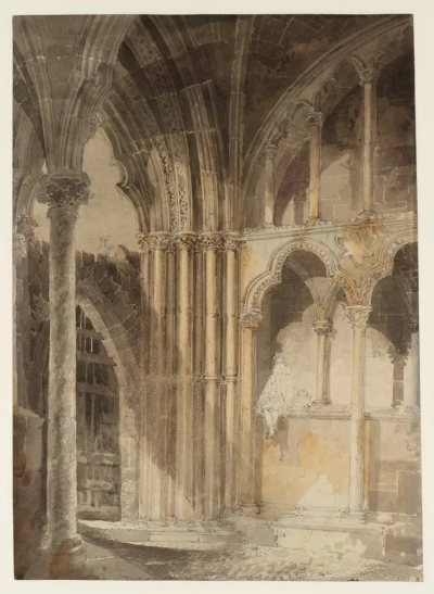 Interior de la catedral.
