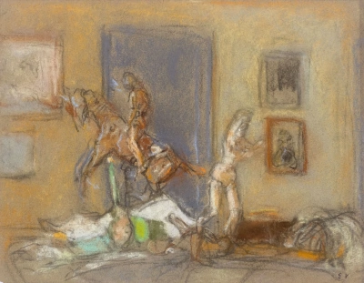 Interior with Mannequin Floor