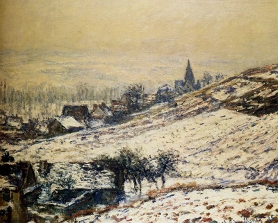 Invierno en Giverny