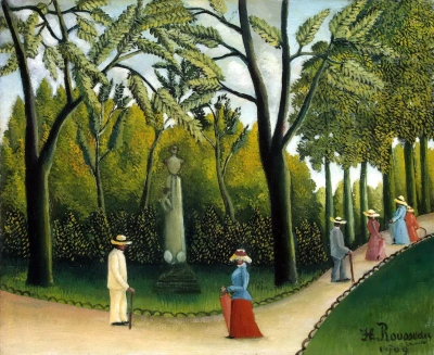 Jardines de Luxemburgo.