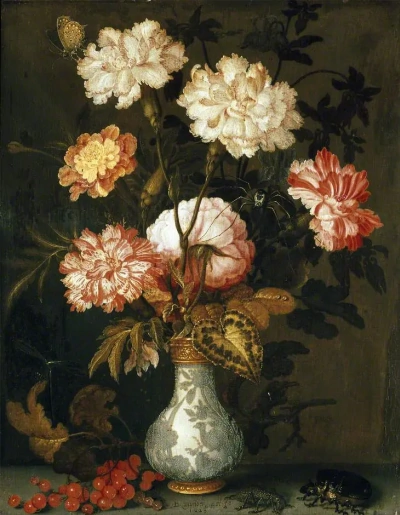 Jarrón con flores