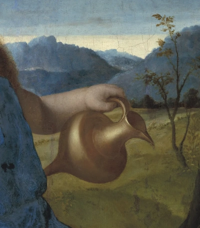 Joven Bacchus. Fragmento II