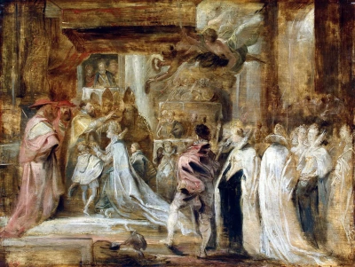 La Coronación de María de Médici
