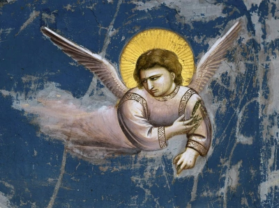 La Huida a Egipto. Escenas de la vida de Cristo. Fragmento.