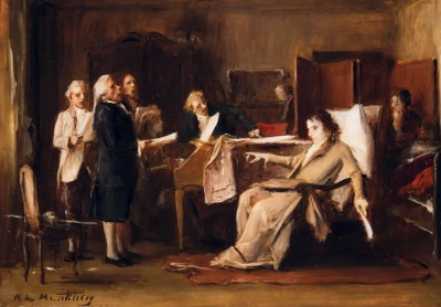 La Muerte De Mozart. La miniatura