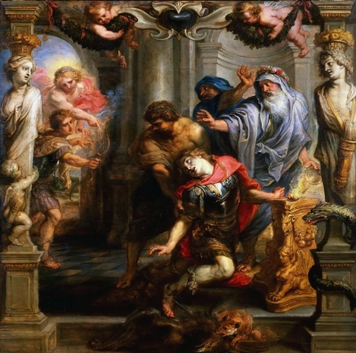 La Muerte de Aquiles.