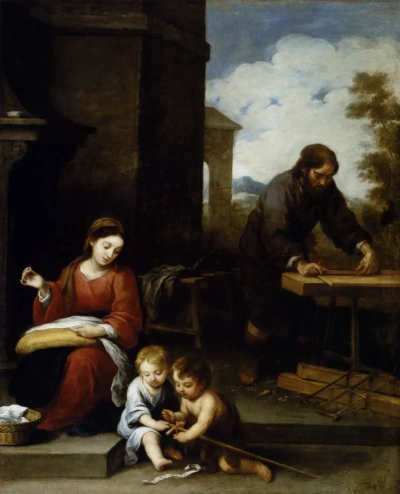 La Santa Familia y San Juan Bautista